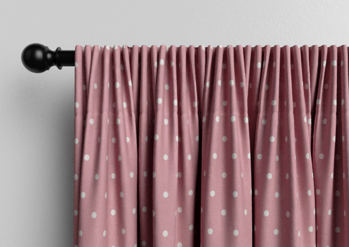 Dotty, Rose - Made to Measure Curtains - Image 9